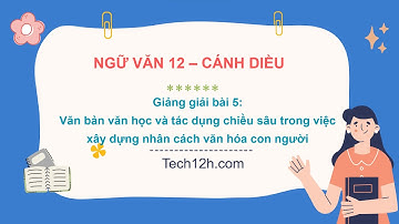 Giảng bài 5: Văn bản văn học và tác dụng chiều sâu trong việc...| Bài giảng Ngữ văn 12 cánh diều