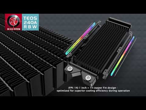 RAIJINTEK TEOS 240A RBW, a full Copper 240mm radiator with Addressable RGB