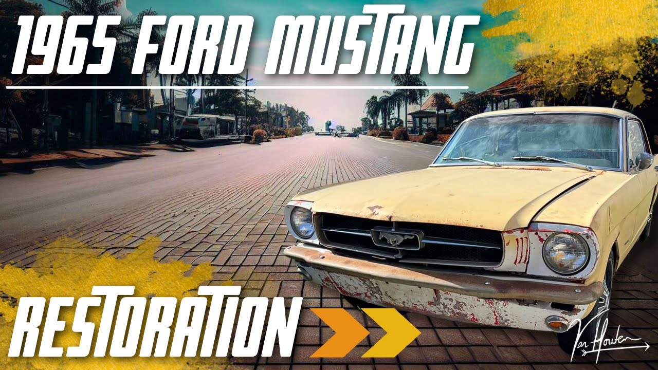 1965 FORD MUSTANG RESTORATION! Installing Open Tracker Racing Disc ...