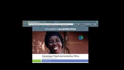 August 4 Developer Meeting Hosted by Mifos - GSOC Showcase