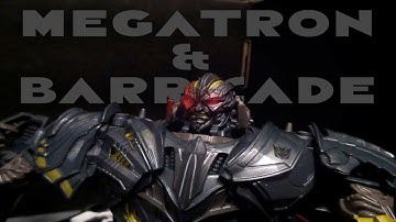 Transformers: The Last Knight Stop Motion - Megatron and Barricade