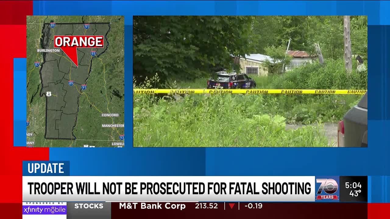 Vermont trooper cleared in deadly shooting - YouTube