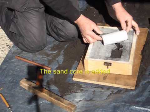 Metal Casting at Home Part 21 Core & Mould Making Casting & Machining 