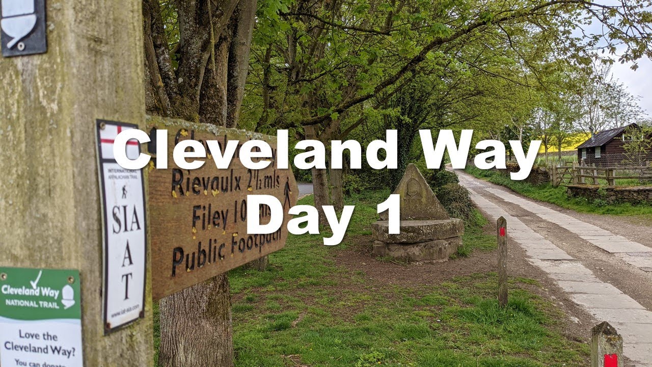 The Cleveland Way - Day 1, Helmsley to High Paradise Farm