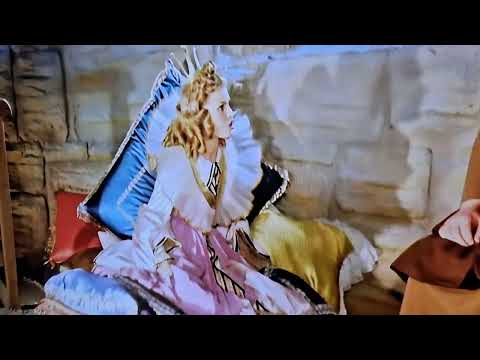 Bedside scene of King Neptunes Daughter from 1957s The Singing Ringing Tree.