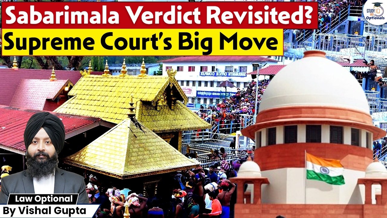 Supreme Court Reopens Sabarimala Issue | What It Means Now | Vishal Gupta