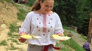 Смачний обід у Галинки Верховинки на форельному господарстві