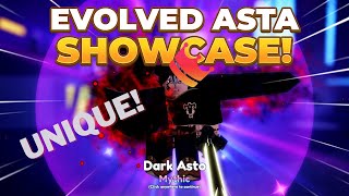 *UNIQUE* ASTA EVOLVED SHOWCASE In Anime Adventures!
