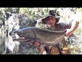 Otra gran pelea con el salmón chinok en Chiloé chile