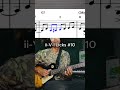 ii V I Licks #10 | Dexter Gordon Inspired Jazz Guitar #jazzlicks #guitarshorts #improvisation #bebop