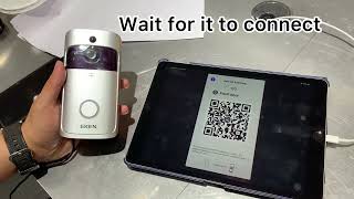 Eken Wifi Video Doorbell How To Set Upreset Eken Wifi Video Doorbell