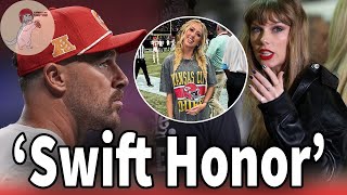 Taylor Swift gets special honor with Travis during Chiefs vs.Falcons game