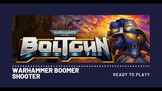 Steam Deck Preview: Warhammer Boltgun Gameplay and Impressions!