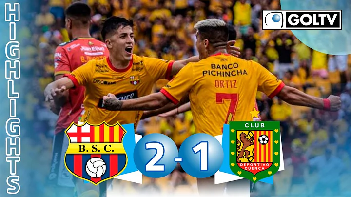 Barcelona SC 2 - 1 Deportivo Cuenca | GOLES | Liga Pro Ecuador