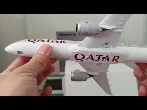 未開封　Boeing 787-8 Qatar Airways 1:200 Socatec UNBOXING Qatar Airways B787-8 Dreamliner 1:200 Model