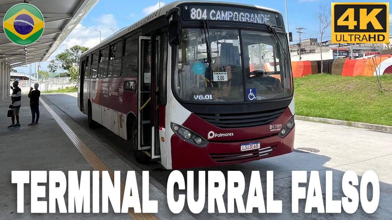 Terminal Curral Falso (RJ) - Movimentação de Ônibus #205 