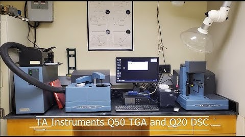 TA Instruments Q50 TGA and Q20 DSC
