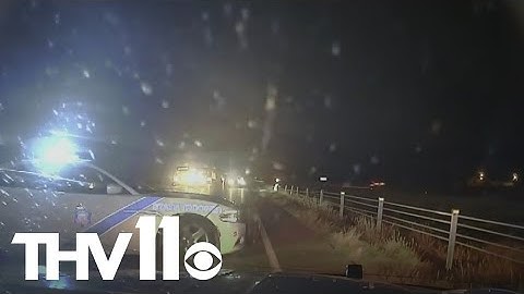 Arkansas State Trooper performs PIT maneuver on wrong car