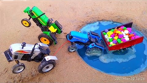 diy tractor stuk in mud mini science project || Part- 14 ||@Top Mini Loading
