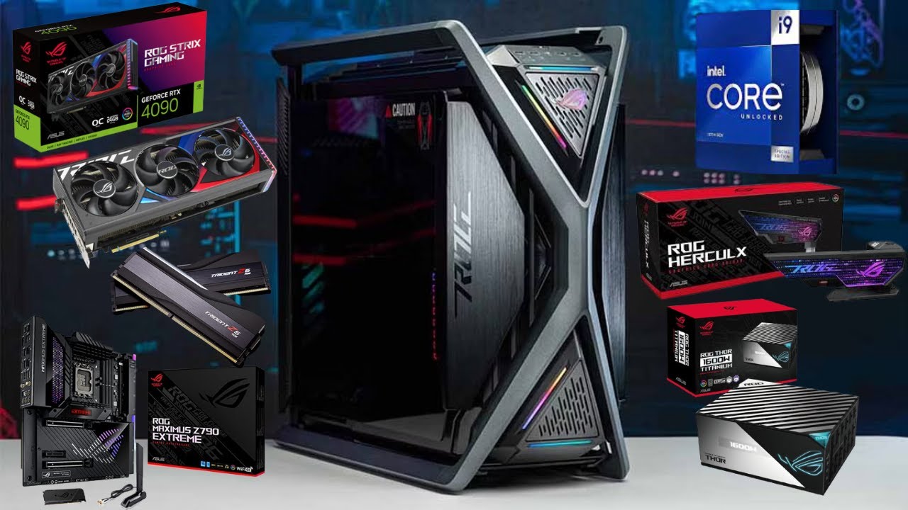 ASUS ROG Hyperion GR701-13900K+4090 (all asus parts_Summer 2023) by  builder-wu - Intel Core i9-13900K, GeForce RTX 4090 - PCPartPicker