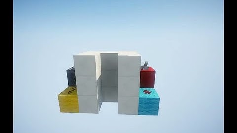 Minecraft: 1x1 Flush and Seamless Trapdoor Tutorial [1.11+]