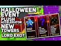 HALLOWEEN EVENT, LORD EXO, 3 NEW TOWERS, NEW GAMEMODE ALL CONFIRMED - TDS Halloween Update Leaks