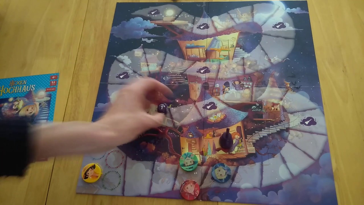 Broomsticks and Backflips board game How to setup play and review