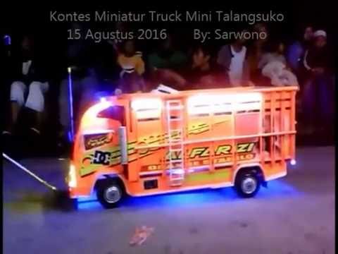 Kontes Miniatur Truk Mini  Talangsuko Turen 15 agustus 