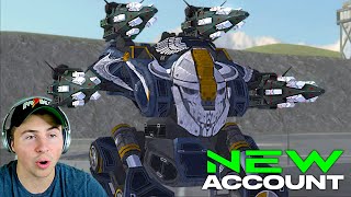 What It's Like In Bronze League... I Built An Aphid Patton On My New Account | War Robots