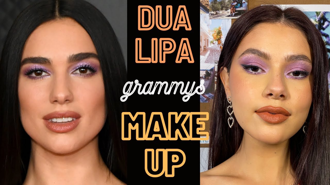 dua-lipa-grammys-inspired-makeup-tutorial-youtube