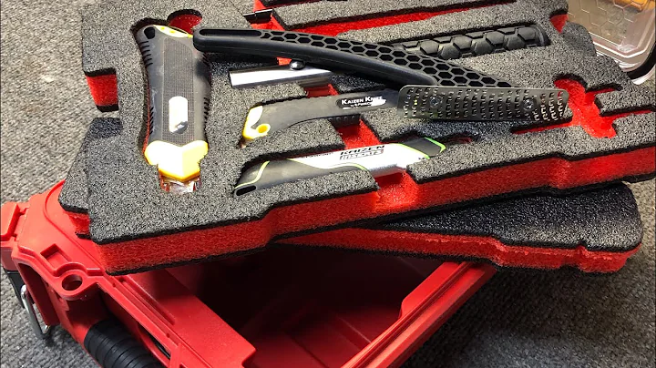 HowTo... cut a B!tch (Cutting foam for my Kaizen foam Cutkit in the thick Milwaukee PackOut)