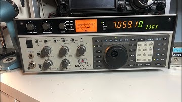 Ten-Tec OMNI VI Plus- A Fantastic CW rig!