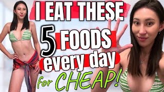I eat the SAME 5 foods every single day | CHEAP Carnivore Diet Food List + What to eat for FAT LOSS