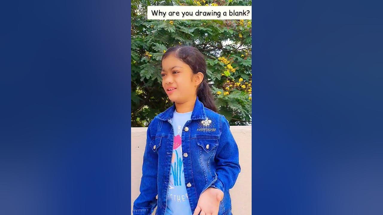  draw a blank meaning bloomwithaarya youtube