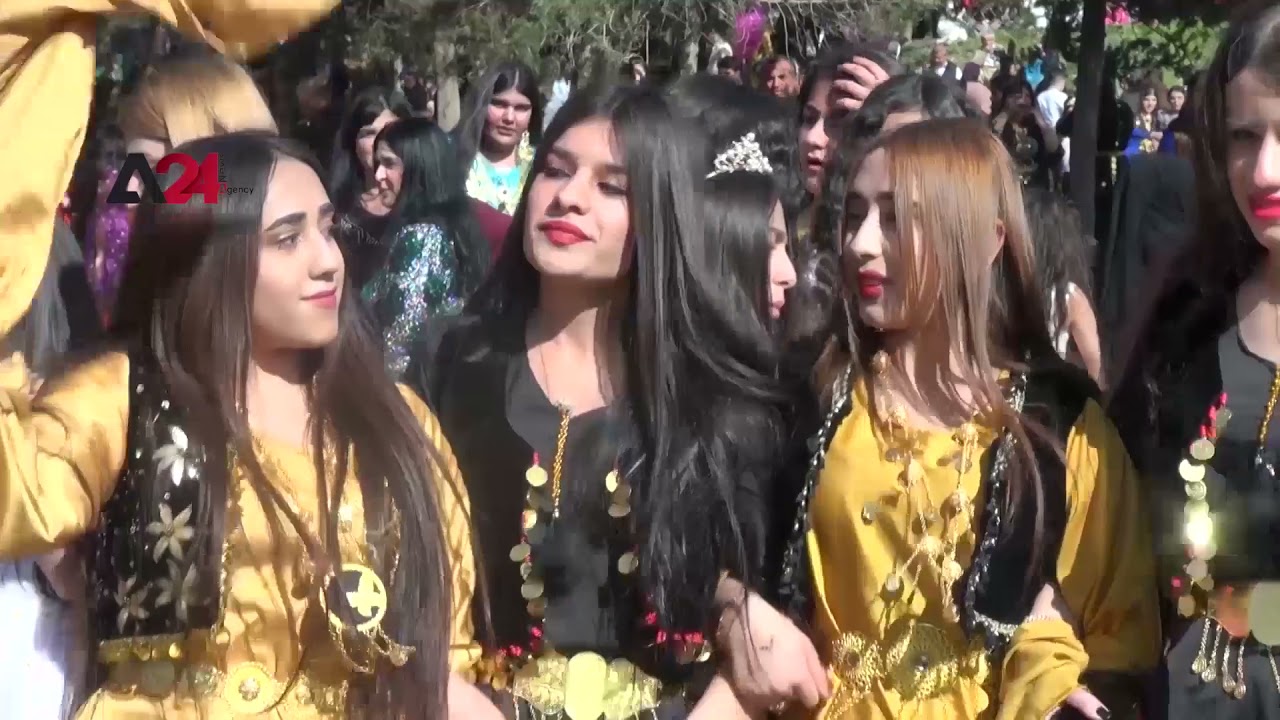 العراق - أكراد السليمانية يوقدون شعلة نوروز