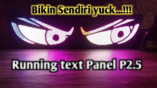 Running Text Eye Animation P2.5