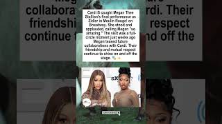 Cardi B Applauds Megan Thee Stallion's Broadway Run 💐👏   #shorts #foryou