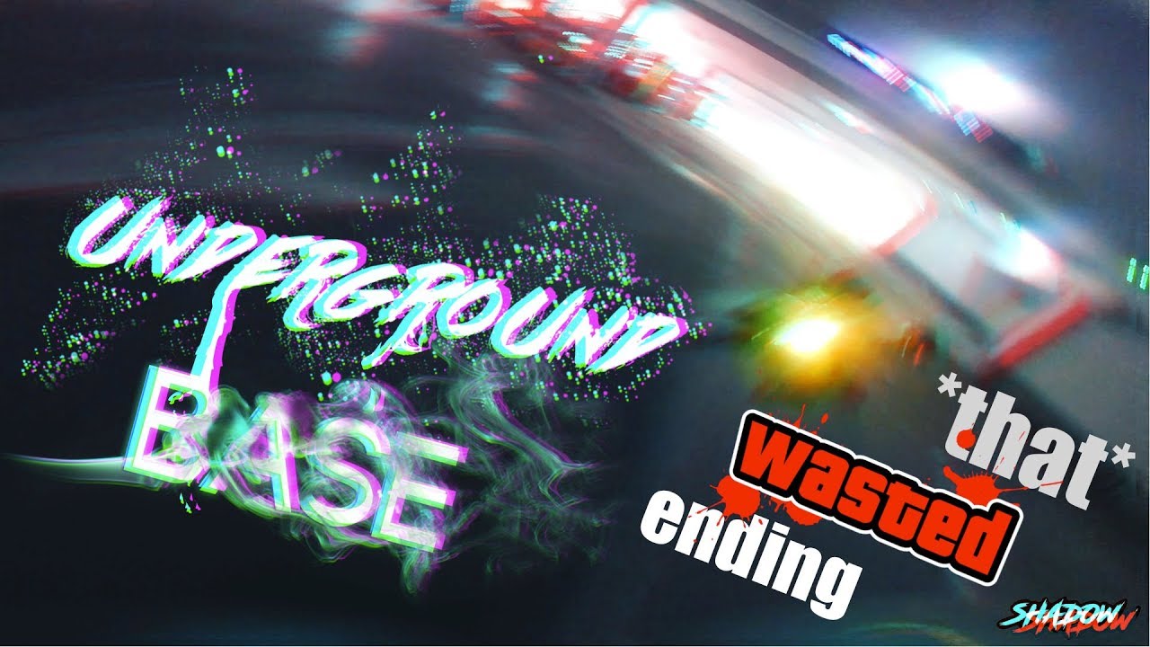 THE underground base ll DRONE RACING through 3 floors!! **watch the ending** (spoiler)