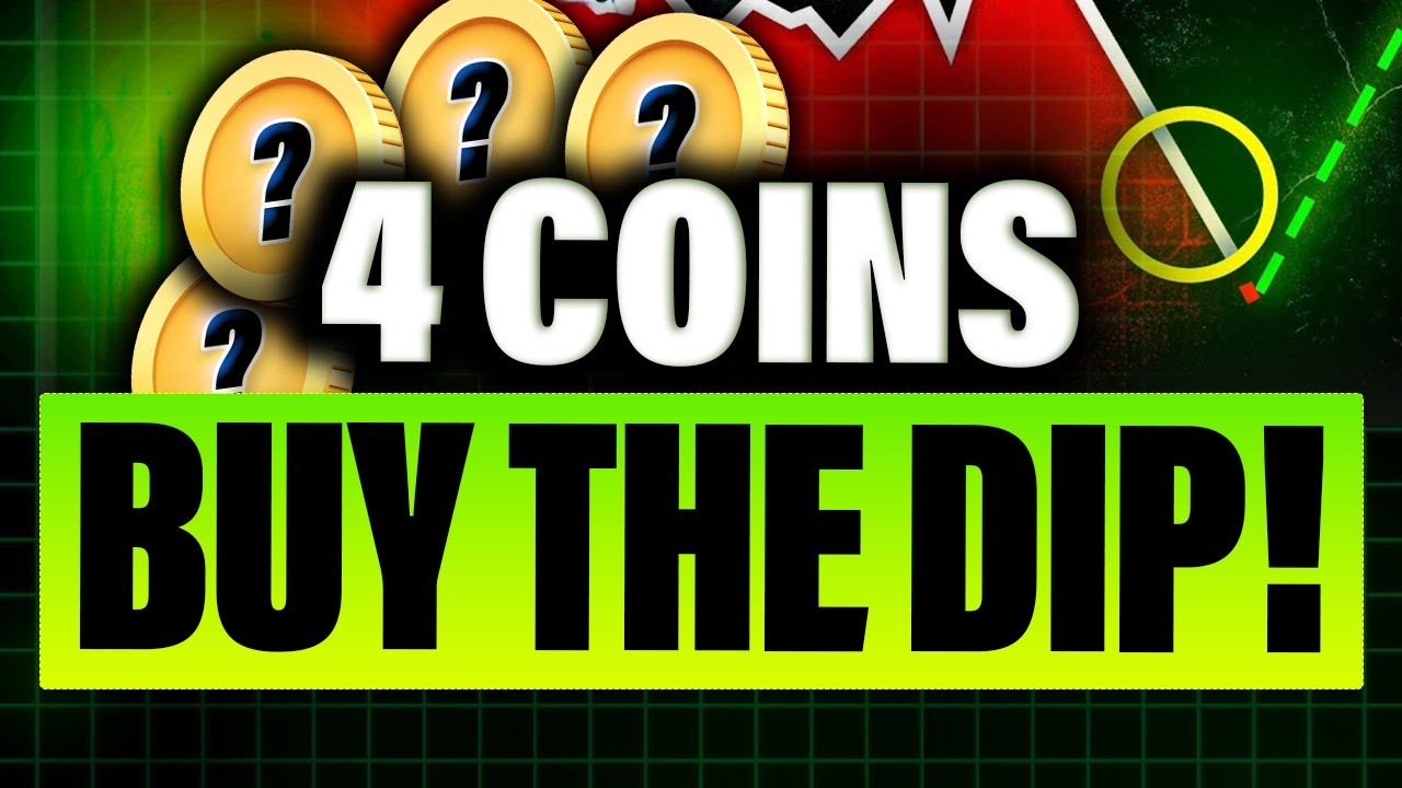 The ONLY 4 Crypto to Buy in This Market Dip (Reasons Explained)