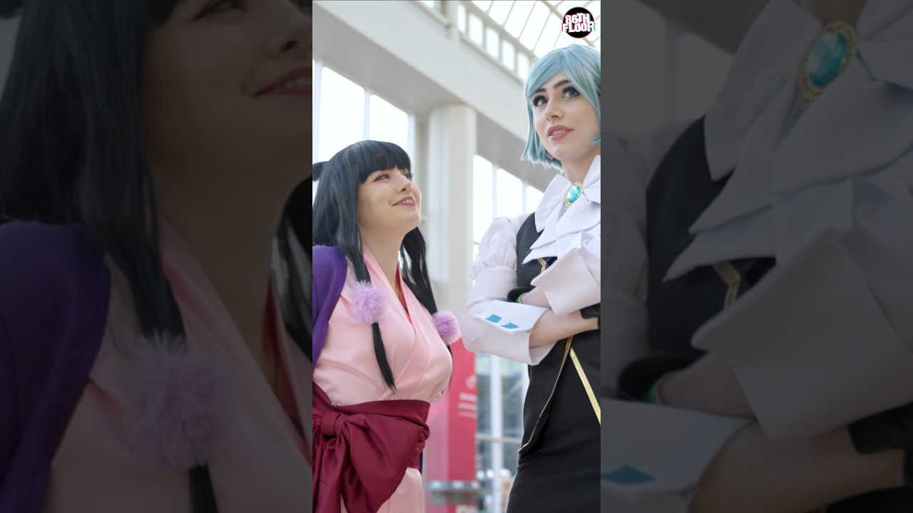 😍BEAUTIFUL Ace Attourney cosplays😍 Maya and Franziska spotted at Megacon Live Birmingham