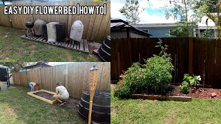 Simple DIY Flower Bed by Mellow&Co 56 views 10 months ago 4 minutes, 26 seconds