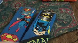 batman superman socks