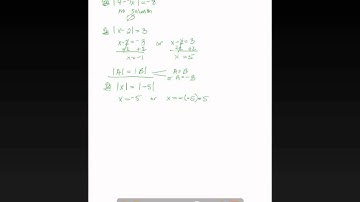 Section 9.3 Absolute Value Equations and Inequalities with Mrs Will