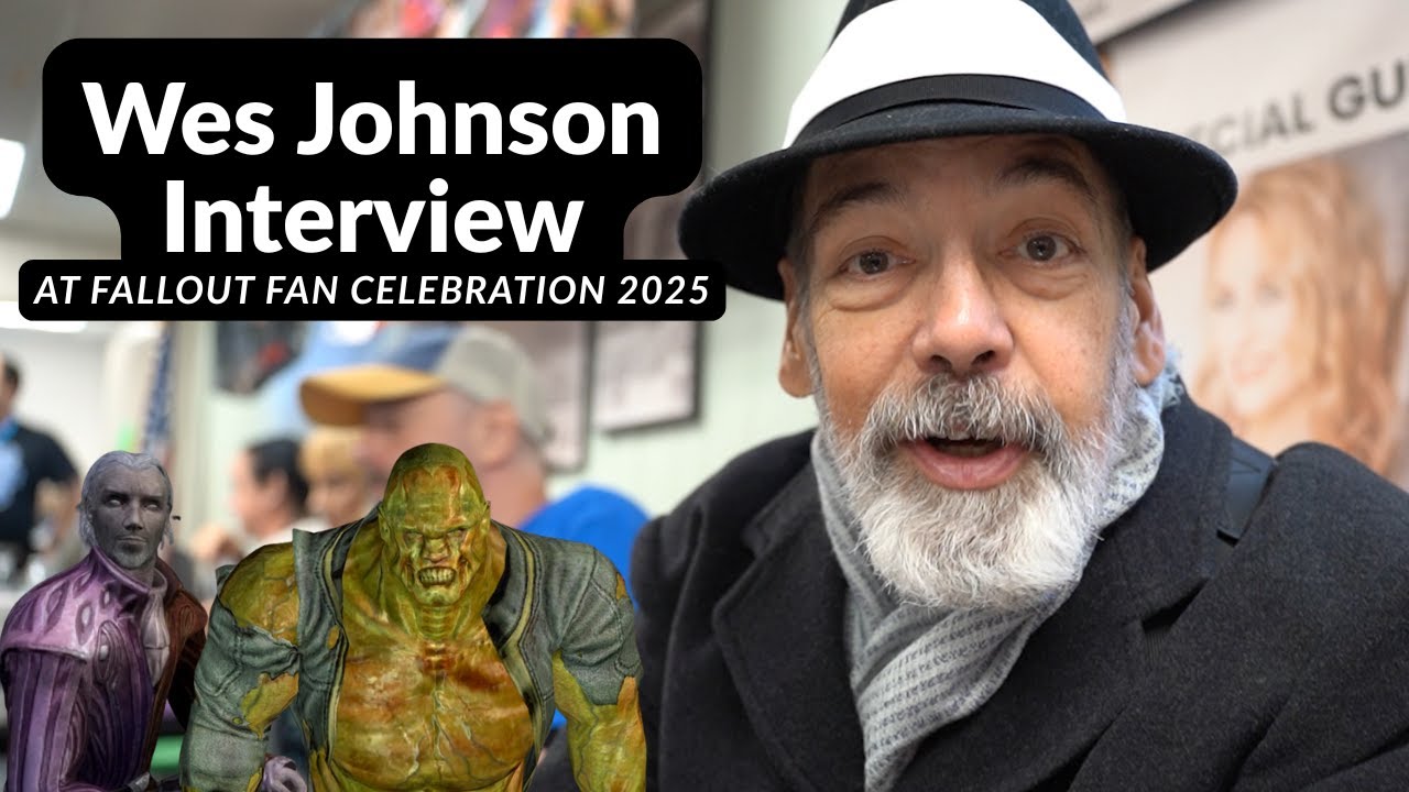 From Sheogorath to the Wasteland: Wes Johnson Interview at Fallout Fan Celebration