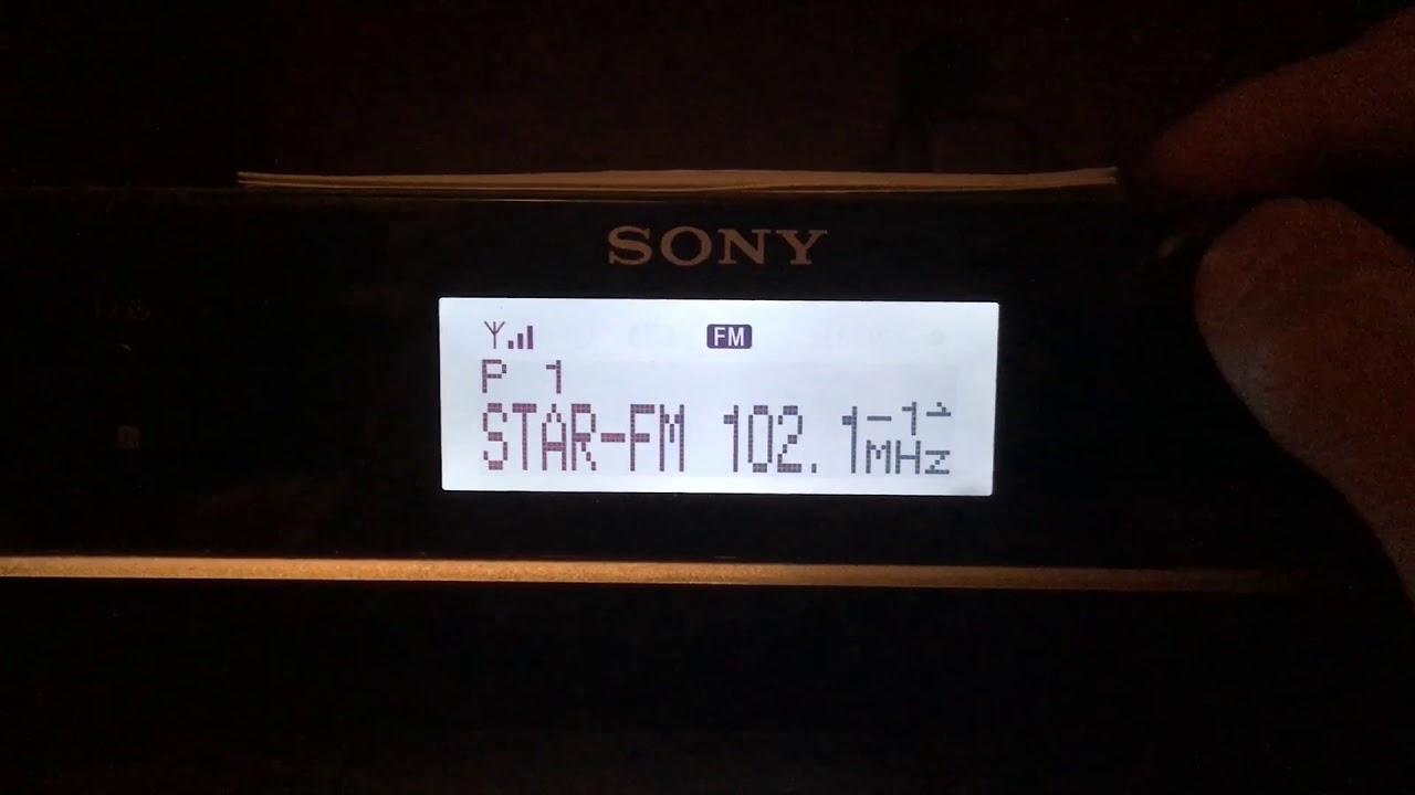 Sony XDR-F1HD HD Radio Receiver - KDGE Star 102.1
