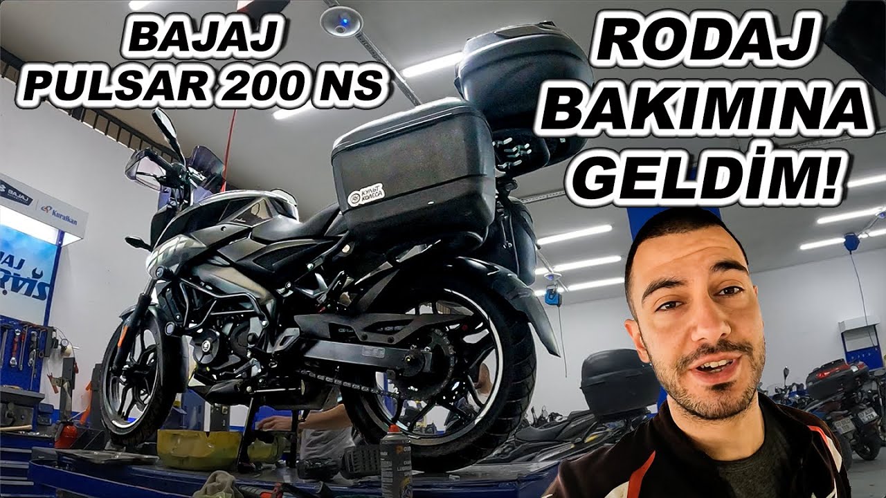 Bajaj Pulsar NS 200 Yeni Motosikletime İlk Bakım! YouTube