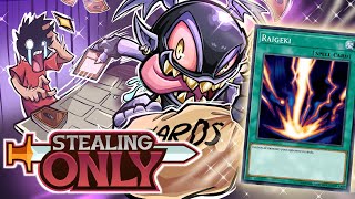 yugioh steal deck Complete Custom for Yu-Gi-Oh! Mint / near mint condition trading card STEALING ALL THE OPPONENT'S CARDS?!