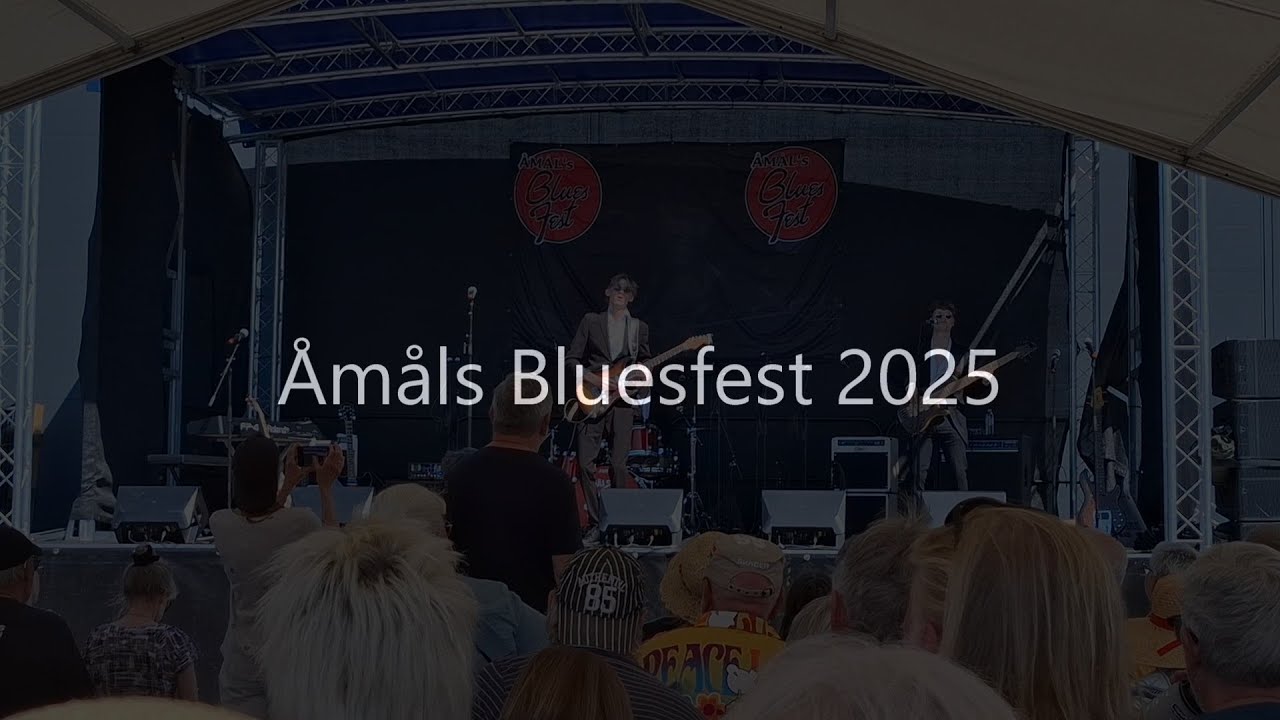 Åmåls Bluesfest 2025: Fat Bull, Marius Lien, A Sense Of Blue Cream, Paul & The Aces, Anton Hultquist