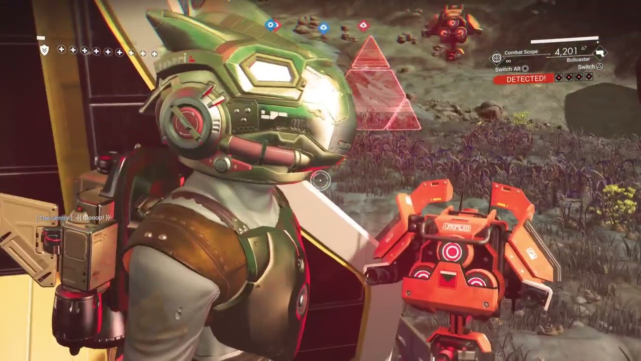 No Man's Sky - sentinel obtaining hardframe engine