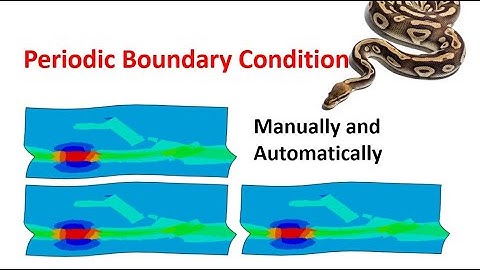 Applying periodic boundary condition (PBC) to RVE manually and automatically in Abaqus
